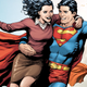 Lois Lane and Superman.